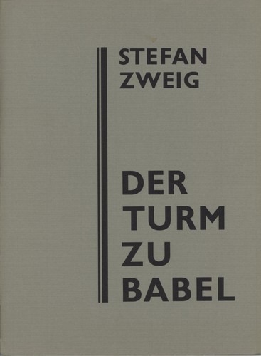 Stefan zweig der turm - stefan,