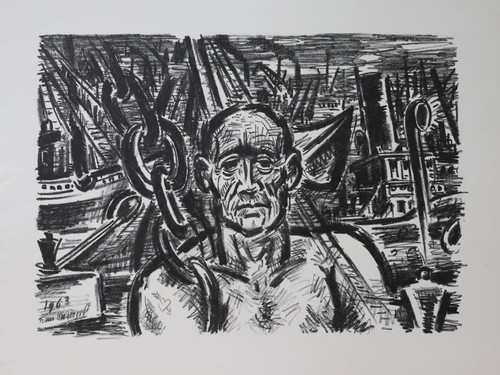 Frans masereel künstlergrafik - masereel,