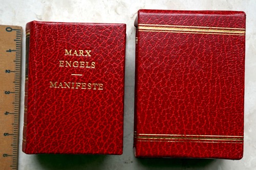 Ddr miniaturbuch manifeste - ddr,