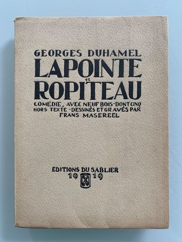 Frans masereel 1919 lapointe - frans,