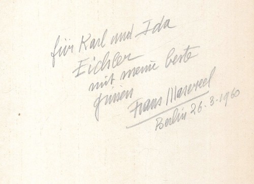 Frans masereel erstausgabe - frans,