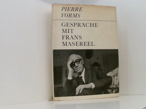 Gespräche mit frans masereel - mit,