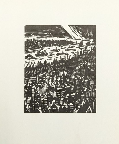 Frans masereel stadtansicht - frans,